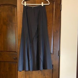 Maison Martin Margiela for H & M deconstructed pinstriped Maxi Skirt